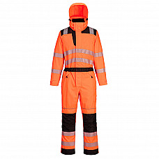 PW355 Orange/Black PW3 Hi-Vis Rain Coverall