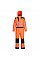 PW355 Orange/Black PW3 Hi-Vis Rain Coverall