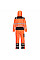 PW355 Orange/Black PW3 Hi-Vis Rain Coverall