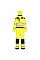 PW355 Yellow/Black PW3 Hi-Vis Rain Coverall