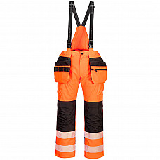 PW356 Orange/Black PW3 Hi-Vis Rain Trousers