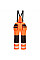 PW356 Orange/Black PW3 Hi-Vis Rain Trousers