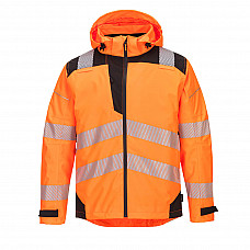 PW360 Orange/Black PW3 Hi-Vis Extreme Rain Jacket