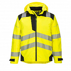 PW360 Yellow/Black PW3 Hi-Vis Extreme Rain Jacket