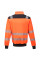 PW370 Orange/Black PW3 Hi-Vis Zip Sweatshirt