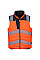 PW374 Orange/Black PW3 Hi-Vis Reversible Bodywarmer