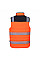 PW374 Orange/Black PW3 Hi-Vis Reversible Bodywarmer