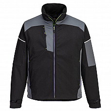 PW378 Black/Zoom Grey PW3 Softshell Jacket (3L)