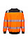 PW379 Orange/Black PW3 Hi-Vis Sweatshirt