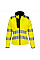 PW381 Yellow/Black PW3 Hi-Vis Women's Softshell (3L)