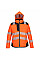 PW382 Orange/Black PW3 Hi-Vis Women's Winter Jacket