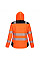 PW382 Orange/Black PW3 Hi-Vis Women's Winter Jacket