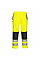 PW386 Yellow/Black PW3 Hi-Vis Women's Rain Trousers