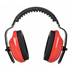 PW48 Red PW Classic Plus Ear Defenders