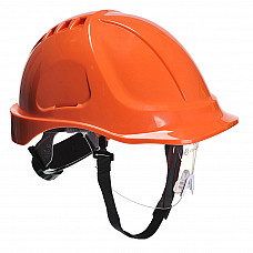 PW54 Orange Endurance Plus Visor Helmet