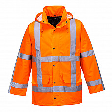 R460 Orange RWS Hi-Vis Winter Traffic Jacket