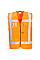 R476 Orange RWS Hi-Vis Executive Vest