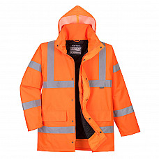 RT30 Orange Hi-Vis Winter Traffic Jacket