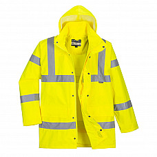 RT60 Yellow Hi-Vis Breathable Rain Traffic Jacket