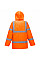 RT63 Orange Hi-Vis Breathable Interactive Rain Traffic Jacket