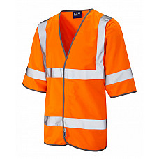 GORWELL ISO 20471 Cl 3 Half Sleeve Waistcoat HV ORANGE