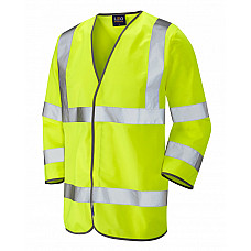 FORCHES ISO 20471 Cl 3 3/4 Sleeve Waistcoat HV YELLOW