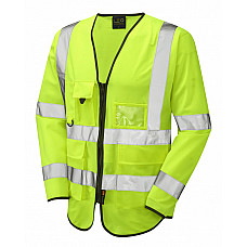 WRAFTON ISO 20471 Cl 3 Superior Sleeved Waistcoat HV YELLOW