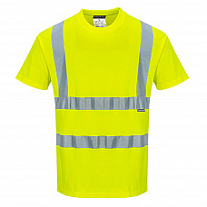 S170 Yellow Hi-Vis Cotton Comfort T-Shirt S/S