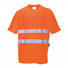 S172 Orange Hi-Vis Cotton Comfort T-Shirt S/S