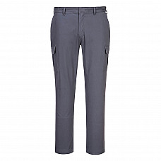 S231 Charcoal Grey Stretch Slim Combat Trousers