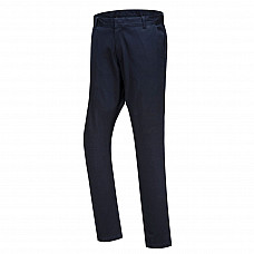 S232 Dark Navy Stretch Slim Chino Trousers