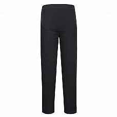 S234 Black Stretch Maternity Trousers