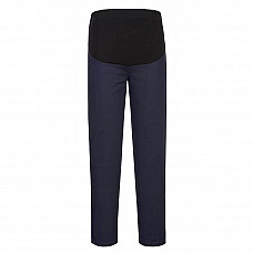 S234 Dark Navy Stretch Maternity Trousers