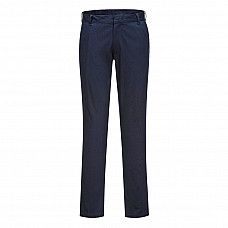 S235 Dark Navy WX2 Eco Women's Stretch Slim Chino Trousers