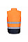 S267 Orange/Navy Hi-Vis Contrast Bodywarmer