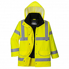 S360 Yellow Hi-Vis Women's Traffic Jacket