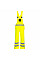 S388 Yellow Hi-Vis Breathable Rain Bib and Brace