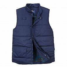 S410 Navy Aran Bodywarmer