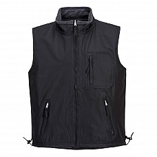 S418 Black RS Reversible Bodywarmer