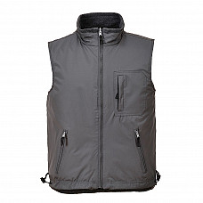 S418 Grey RS Reversible Bodywarmer