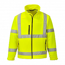 S424 Yellow Hi-Vis Classic Softshell (3L)