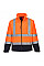 S425 Orange/Navy Hi-Vis Contrast Softshell (3L)