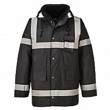 S433 Black Iona Lite Traffic Jacket