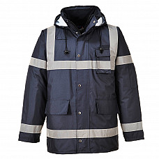 S433 Navy Iona Lite Traffic Jacket