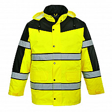 S462 Yellow Hi-Vis Contrast Winter Classic Jacket