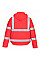 S463 Red Hi-Vis Winter Bomber Jacket