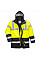 S466 Yellow/Black Hi-Vis Contrast Winter Traffic Jacket