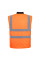 S469 Orange Hi-Vis Reversible Bodywarmer