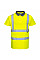 S477 Yellow Hi-Vis Polo Shirt S/S