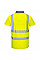 S477 Yellow Hi-Vis Polo Shirt S/S